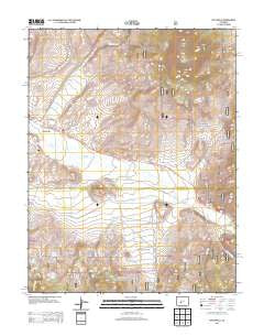 Doyleville Colorado Historical topographic map, 1:24000 scale, 7.5 X 7.5 Minute, Year 2013