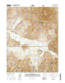 Doyleville Colorado Current topographic map, 1:24000 scale, 7.5 X 7.5 Minute, Year 2016
