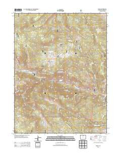 Drake Colorado Historical topographic map, 1:24000 scale, 7.5 X 7.5 Minute, Year 2013