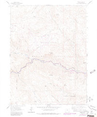 Drake Colorado Historical topographic map, 1:24000 scale, 7.5 X 7.5 Minute, Year 1962
