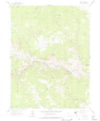 Drake Colorado Historical topographic map, 1:24000 scale, 7.5 X 7.5 Minute, Year 1962