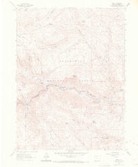 Drake Colorado Historical topographic map, 1:24000 scale, 7.5 X 7.5 Minute, Year 1962