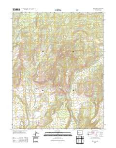 Dry Creek Colorado Historical topographic map, 1:24000 scale, 7.5 X 7.5 Minute, Year 2013