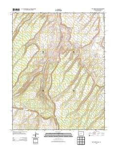 Dry Creek Basin Colorado Historical topographic map, 1:24000 scale, 7.5 X 7.5 Minute, Year 2013