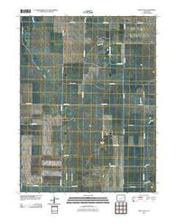 Dry Gulch Colorado Historical topographic map, 1:24000 scale, 7.5 X 7.5 Minute, Year 2010