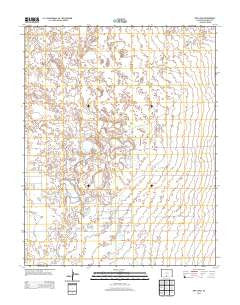 Dry Lakes Colorado Historical topographic map, 1:24000 scale, 7.5 X 7.5 Minute, Year 2013