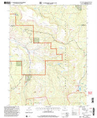 Dunckley Pass Colorado Historical topographic map, 1:24000 scale, 7.5 X 7.5 Minute, Year 2000