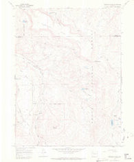 Dunckley Pass Colorado Historical topographic map, 1:24000 scale, 7.5 X 7.5 Minute, Year 1966
