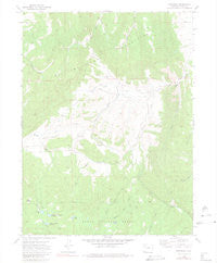 Dunckley Colorado Historical topographic map, 1:24000 scale, 7.5 X 7.5 Minute, Year 1971