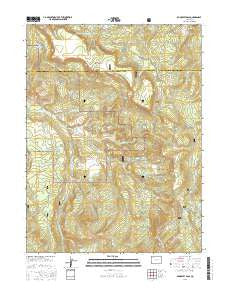 Dunckley Pass Colorado Current topographic map, 1:24000 scale, 7.5 X 7.5 Minute, Year 2016