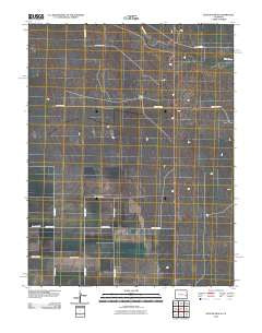Dunlap Ranch Colorado Historical topographic map, 1:24000 scale, 7.5 X 7.5 Minute, Year 2010