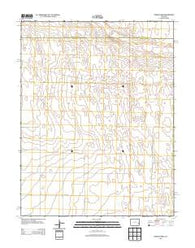 Dunlap Ranch Colorado Historical topographic map, 1:24000 scale, 7.5 X 7.5 Minute, Year 2013