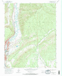 Durango East Colorado Historical topographic map, 1:24000 scale, 7.5 X 7.5 Minute, Year 1963