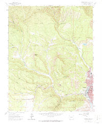 Durango West Colorado Historical topographic map, 1:24000 scale, 7.5 X 7.5 Minute, Year 1963