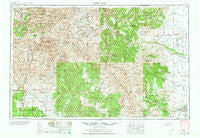 Durango Colorado Historical topographic map, 1:250000 scale, 1 X 2 Degree, Year 1945