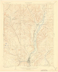 Durango Colorado Historical topographic map, 1:62500 scale, 15 X 15 Minute, Year 1908