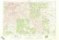 Durango Colorado Historical topographic map, 1:250000 scale, 1 X 2 Degree, Year 1966