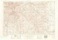 Durango Colorado Historical topographic map, 1:250000 scale, 1 X 2 Degree, Year 1966