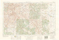 Durango Colorado Historical topographic map, 1:250000 scale, 1 X 2 Degree, Year 1963