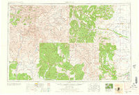 Durango Colorado Historical topographic map, 1:250000 scale, 1 X 2 Degree, Year 1961