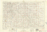 Durango Colorado Historical topographic map, 1:250000 scale, 1 X 2 Degree, Year 1954