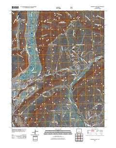 Durango East Colorado Historical topographic map, 1:24000 scale, 7.5 X 7.5 Minute, Year 2011