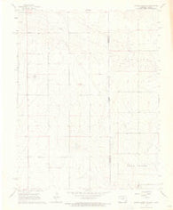 Durkee Creek NE Colorado Historical topographic map, 1:24000 scale, 7.5 X 7.5 Minute, Year 1966