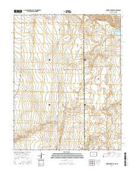 Durkee Creek SE Colorado Current topographic map, 1:24000 scale, 7.5 X 7.5 Minute, Year 2016