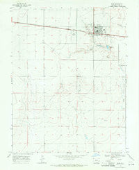 Eads Colorado Historical topographic map, 1:24000 scale, 7.5 X 7.5 Minute, Year 1968