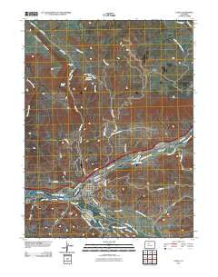 Eagle Colorado Historical topographic map, 1:24000 scale, 7.5 X 7.5 Minute, Year 2010