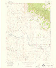 Eagle Hill Colorado Historical topographic map, 1:24000 scale, 7.5 X 7.5 Minute, Year 1955