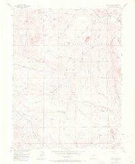 Eagle Rock Colorado Historical topographic map, 1:24000 scale, 7.5 X 7.5 Minute, Year 1956