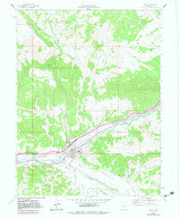 Eagle Colorado Historical topographic map, 1:24000 scale, 7.5 X 7.5 Minute, Year 1962