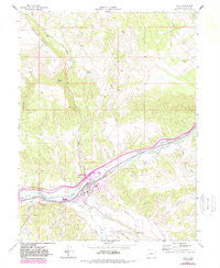 Eagle Colorado Historical topographic map, 1:24000 scale, 7.5 X 7.5 Minute, Year 1962