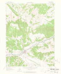 Eagle Colorado Historical topographic map, 1:24000 scale, 7.5 X 7.5 Minute, Year 1962