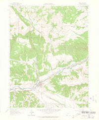 Eagle Colorado Historical topographic map, 1:24000 scale, 7.5 X 7.5 Minute, Year 1962
