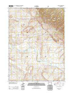 Eagle Hill Colorado Historical topographic map, 1:24000 scale, 7.5 X 7.5 Minute, Year 2013