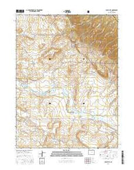 Eagle Hill Colorado Current topographic map, 1:24000 scale, 7.5 X 7.5 Minute, Year 2016