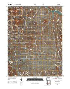 Eagle Rock Colorado Historical topographic map, 1:24000 scale, 7.5 X 7.5 Minute, Year 2011