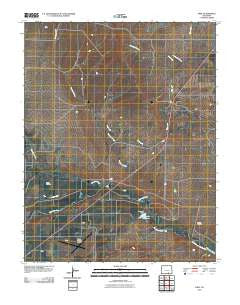 Earl Colorado Historical topographic map, 1:24000 scale, 7.5 X 7.5 Minute, Year 2010
