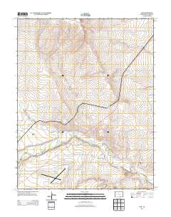 Earl Colorado Historical topographic map, 1:24000 scale, 7.5 X 7.5 Minute, Year 2013