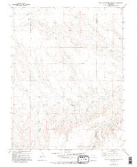 East Of Sevenmile Ranch Colorado Historical topographic map, 1:24000 scale, 7.5 X 7.5 Minute, Year 1979