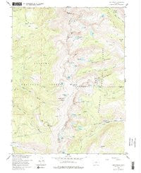 East Portal Colorado Historical topographic map, 1:24000 scale, 7.5 X 7.5 Minute, Year 1958