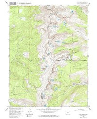 East Portal Colorado Historical topographic map, 1:24000 scale, 7.5 X 7.5 Minute, Year 1958