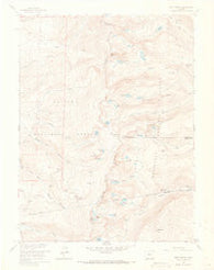 East Portal Colorado Historical topographic map, 1:24000 scale, 7.5 X 7.5 Minute, Year 1958