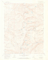 East Portal Colorado Historical topographic map, 1:24000 scale, 7.5 X 7.5 Minute, Year 1958