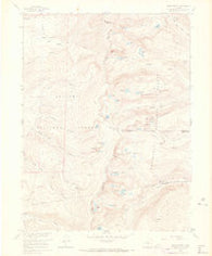 East Portal Colorado Historical topographic map, 1:24000 scale, 7.5 X 7.5 Minute, Year 1958