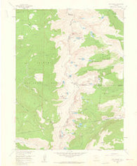 East Portal Colorado Historical topographic map, 1:24000 scale, 7.5 X 7.5 Minute, Year 1958