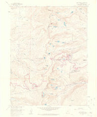 East Portal Colorado Historical topographic map, 1:24000 scale, 7.5 X 7.5 Minute, Year 1958