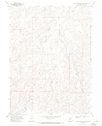 East Timberlake Creek Colorado Historical topographic map, 1:24000 scale, 7.5 X 7.5 Minute, Year 1969